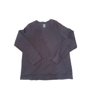 Duluth Trading Co. Crew Neck Sweatshirt Size XXL Pullover Gray Kangaroo Pocket‎